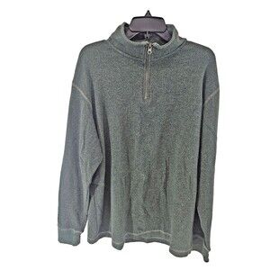 Red Head Brand Co. Men's Thermal Waffle Knit Long Sleeve Shirt Olive Green SZ lg